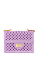 Load image into Gallery viewer, Metal Square Buckle Crossbody Chain Jelly Bag
