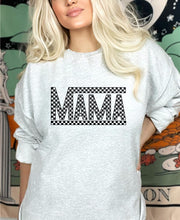 Load image into Gallery viewer, Checkered Mama Crewneck Sweatshirt
