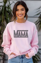 Load image into Gallery viewer, Checkered Mama Crewneck Sweatshirt
