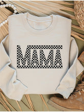 Load image into Gallery viewer, Checkered Mama Crewneck Sweatshirt
