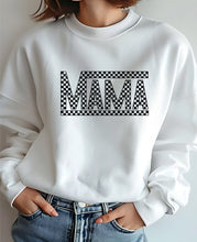 Load image into Gallery viewer, Checkered Mama Crewneck Sweatshirt
