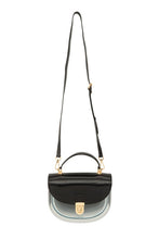 Load image into Gallery viewer, Half moon Clear Handle and Crossbody Bag
