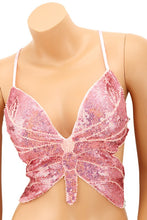 Load image into Gallery viewer, Sequin Butterfly Bralette
