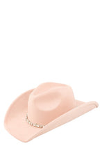 Load image into Gallery viewer, Rhinestone Accent Fedora Hat
