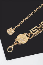 Load image into Gallery viewer, Medallion Iconic Layered Chain Belt
