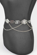 Load image into Gallery viewer, Medallion Iconic Layered Chain Belt
