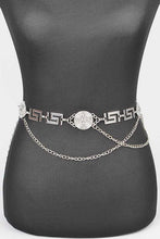 Load image into Gallery viewer, Medallion Iconic Layered Chain Belt
