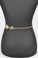 Load image into Gallery viewer, Medallion Iconic Layered Chain Belt
