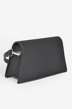 Load image into Gallery viewer, Crystal Heart Satin Top Handle Convertible Clutch
