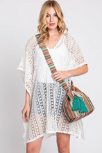 Load image into Gallery viewer, Cotton Tassel Boho Bucket Bag
