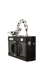 Load image into Gallery viewer, Ribbon and Camera Shape Visible Clutch Bag
