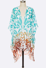 Load image into Gallery viewer, Tribal Printed Light Weight Kimono Cardigan
