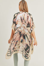 Load image into Gallery viewer, Checker Floral Fashion Kimono
