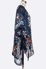 Load image into Gallery viewer, Mandala Print Light Weight Kimono Cardigan
