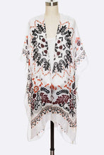 Load image into Gallery viewer, Mandala Print Light Weight Kimono Cardigan
