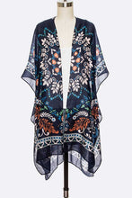 Load image into Gallery viewer, Mandala Print Light Weight Kimono Cardigan
