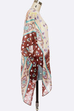 Load image into Gallery viewer, Mix Print Fashion Kimono Cardigan
