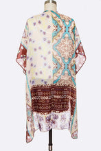 Load image into Gallery viewer, Mix Print Fashion Kimono Cardigan
