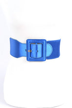 Load image into Gallery viewer, Satin Metallic Elastic Fashion Wide Belt
