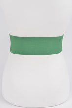 Load image into Gallery viewer, Satin Metallic Elastic Fashion Wide Belt
