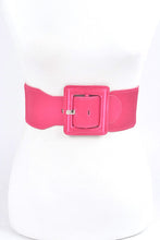 Load image into Gallery viewer, Satin Metallic Elastic Fashion Wide Belt
