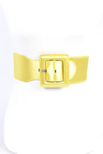 Load image into Gallery viewer, Satin Metallic Elastic Fashion Wide Belt
