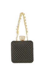 Load image into Gallery viewer, Rhinestone Paved Square Shape Crossbody Bag
