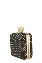 Load image into Gallery viewer, Rhinestone Paved Square Shape Crossbody Bag
