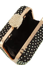 Load image into Gallery viewer, Rhinestone Paved Square Shape Crossbody Bag
