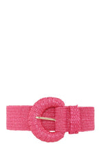 Load image into Gallery viewer, Round Buckle Elastic Fashion Belt
