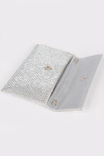 Load image into Gallery viewer, Rhinestone Iconic Envelope Clutch
