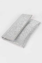 Load image into Gallery viewer, Rhinestone Iconic Envelope Clutch
