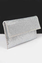 Load image into Gallery viewer, Rhinestone Iconic Envelope Clutch
