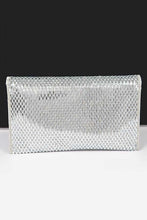 Load image into Gallery viewer, Rhinestone Iconic Envelope Clutch
