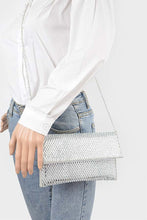 Load image into Gallery viewer, Rhinestone Iconic Envelope Clutch
