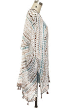 Load image into Gallery viewer, Fringe Tassel Light Weight Kimono Cardigan
