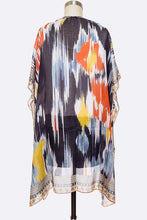 Load image into Gallery viewer, Mix Print Light Weight Kimono Cardigan
