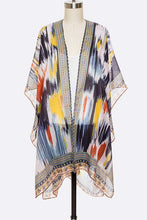 Load image into Gallery viewer, Mix Print Light Weight Kimono Cardigan
