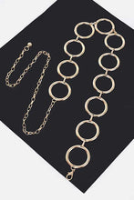 Load image into Gallery viewer, Iconic Rings Chain Belt
