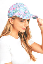 Load image into Gallery viewer, Floral Print Fashion Baseball Cap
