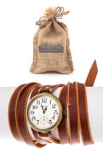 Load image into Gallery viewer, Embroidered Flower Band Fashion Watch Box Set
