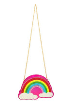 Load image into Gallery viewer, Holographic Rainbow Crossbody Bag
