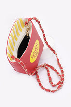 Load image into Gallery viewer, French Fries Crossbody Swing Clutch
