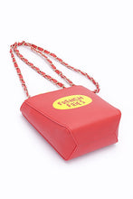 Load image into Gallery viewer, French Fries Crossbody Swing Clutch
