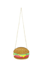 Load image into Gallery viewer, HAMBURGER Shape Crossbody Bag
