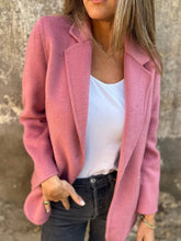 Load image into Gallery viewer, Womens Button Lapel Short Blazer Jacket Outwear
