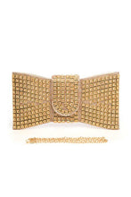 Load image into Gallery viewer, Rhinestone Bowtie Iconic Clutch Bag
