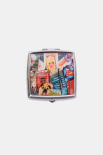 Load image into Gallery viewer, Nicole Lee USA Printed Metallic Square Pill Case
