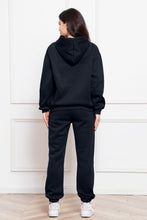 Load image into Gallery viewer, Drop Shoulder Long Sleeve Hoodie and Pants Set
