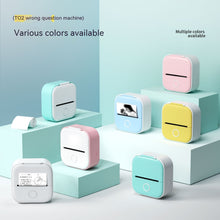 Load image into Gallery viewer, Portable Mini Thermal Label Printer Home Photo Printer Student Wrong Question Printer Bluetooth-Compatible Mini Label Printer Price Tag
